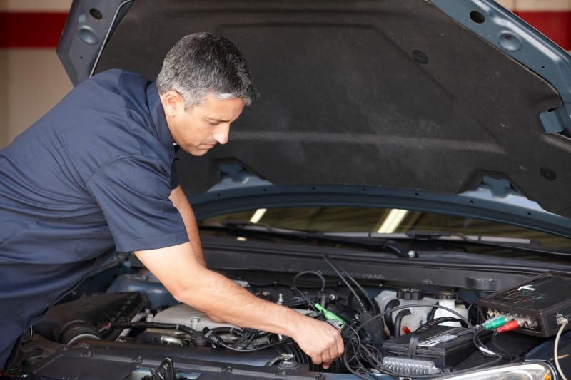 Car repair intended for dismantling